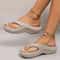 Comfortable Cloud Slippers, Thick Platform Eva Flip Flops for Women, Summer Clip Toe Non Slip Beach Sandals