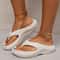 Comfortable Cloud Slippers, Thick Platform Eva Flip Flops for Women, Summer Clip Toe Non Slip Beach Sandals