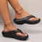 Comfortable Cloud Slippers, Thick Platform Eva Flip Flops for Women, Summer Clip Toe Non Slip Beach Sandals