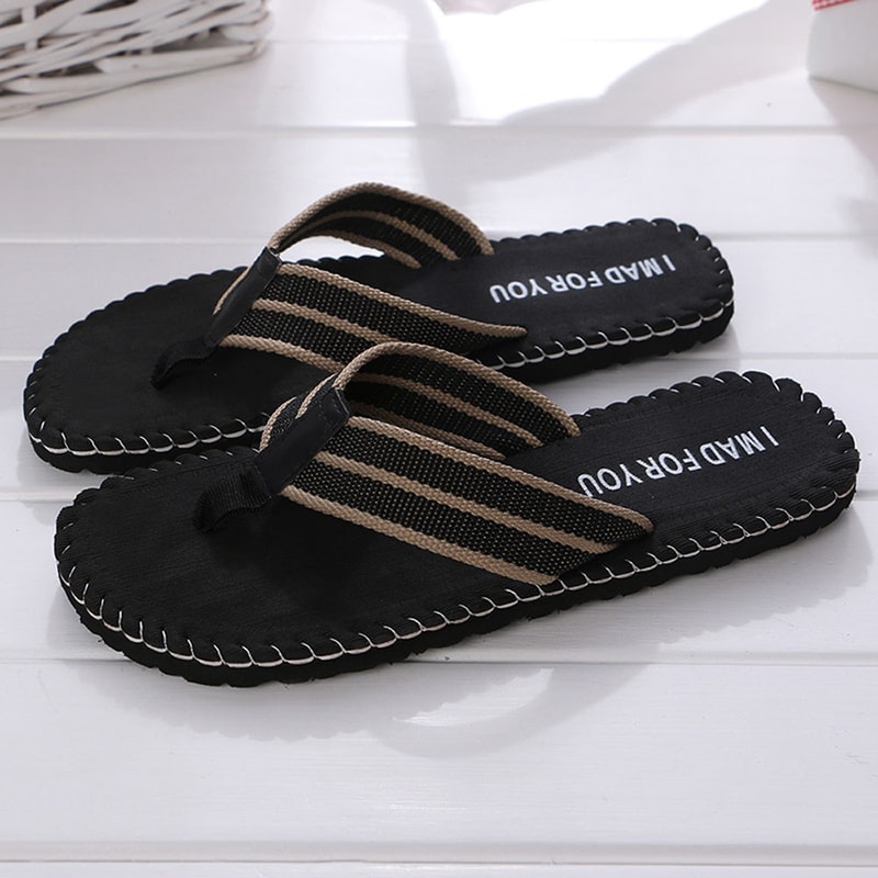 Breathable Men Flip-Flop Sandals, Summer Shoes, Indoor or Outdoor Flip Flops, Male Slipper, Anti-Odor Flip Flops