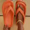 Women's Thong Platform Flip Flops, Soft Sole Cloud Slippers, Non-Slip Beach Sandals