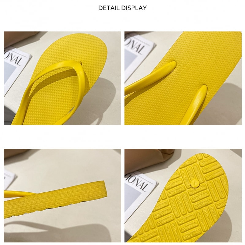 Comfortable Women Flip Flops Indoor Summer Slippers Multi Colors Flat Shoes For Home Ladies Slipper