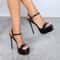 Sexy Women's Shoes, Women's High-Heeled Sandals , Super High Heels, Thin Heels