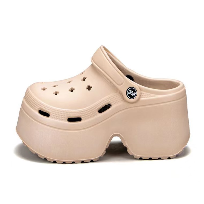 Summer Closed Toe Womens Wedges Heel Sandals Chunky Platform Sandalias 3