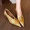 Designer Luxury Women Heeled Shoes Pointed Toe Low Heels Sexy Fashion Pumps Elegant Summer Pumps Fo 0