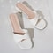 Summer New Fashion Open Toe Versatile Candy Color Large Slippers Solid Color Simple Leather Surface 7