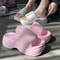NonSlip Beach Slides Women Solid Color EVA Platform Slippers Summer Soft Sole Wedge Heel Sandals Fo 5