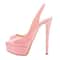 Sexy Open Toe Platform Sandals New Women Sandals High Heels Gladiator Party Dress Shoes Red Wedding 17