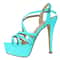 Sandals Sexy Ankle Strap NEW Platform High Heels Open Toe Gladiator Party Dress Women Shoes Plus Fi