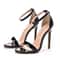 Sexy Black Women Crystal Queen Dress Sandals Spike High Heel Fashion Lady Party Shoes In Plus Big S 4