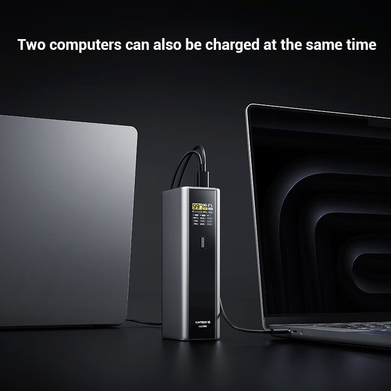 Input Power Bank Ultra Portable Screen Display Charging For Travel And Work 6