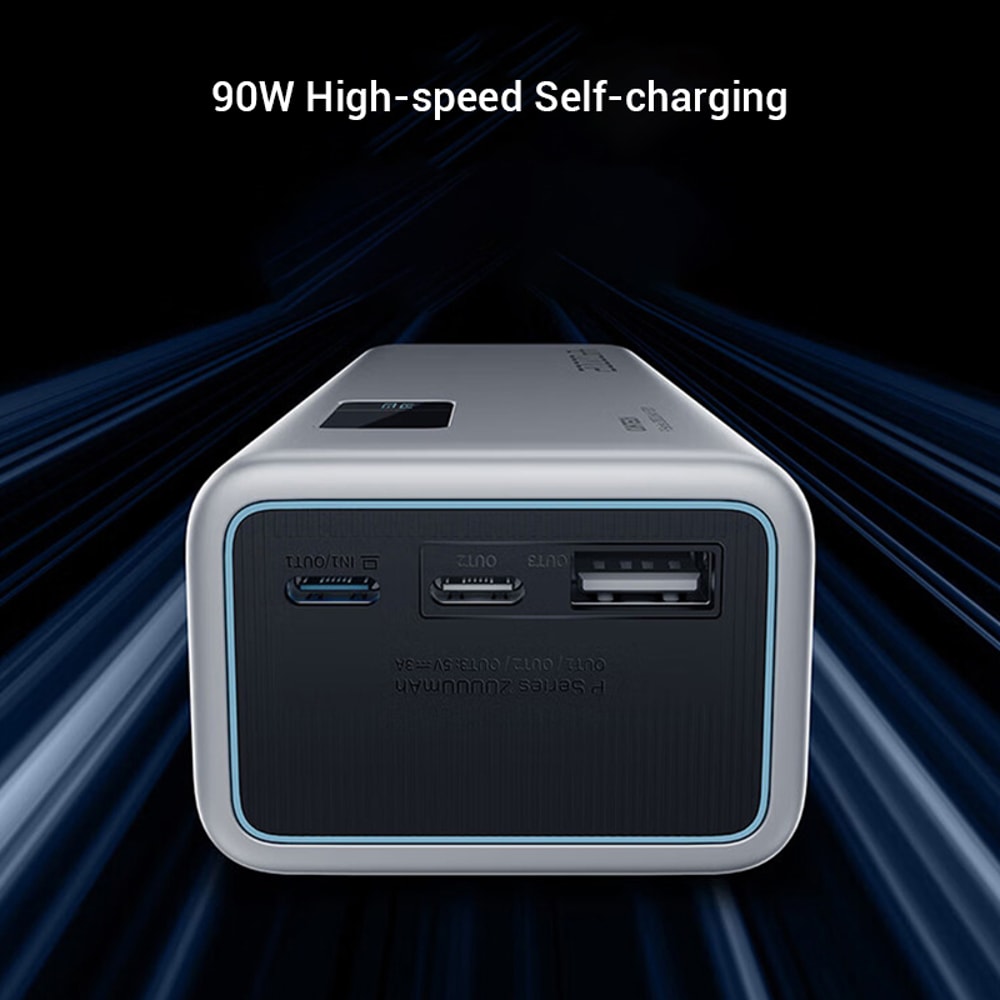 Portable Screen Display Power Bank Port Output Power Bank For Smartphones Laptops 3