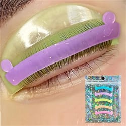 soft colorful lash lift ribbon, libeauty colors silicone eyelash rods, perm multi-functional eyelash lifting makeup tool