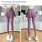 Seamless Fitness Leggings High Waist With Pocket Women Fake Two Pieces Leggings Elastic Slim Fashio 6