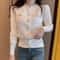 Fashion Women Cardigans Sweater For Autumn Knitted Coat Short Casual Single Breasted Korean Slim Ch 4