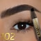 LongLasting Dye Eyebrow Pencil Hairling AntiSmudge Waterproof Large Brush Natural Wild Eyebrow Enha 7