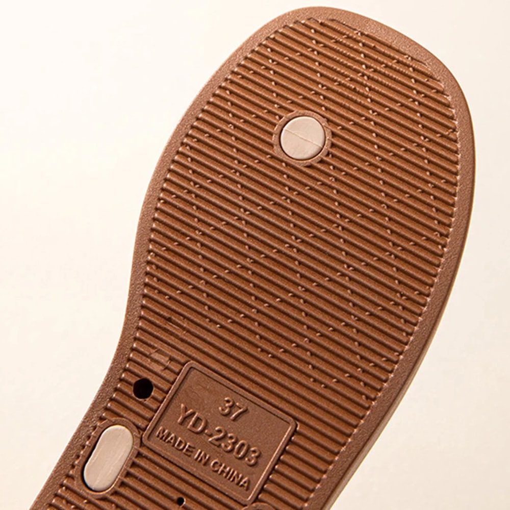 Platform Flip Flops Women Classic BlackWhite Mixed Color Thick Bottom Thong Slippers 8