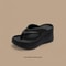 Summer Chunky Platform Beach Sandals Womens Clip Toe Wedge Flip Flops Thick Sole High Heeled Eva Sl 7