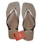 Luxury Casual Outdoor Beach Sandals Summer New Womens Square Toe Rubber Flip Flops Stylish Womens S 1