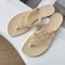 Summer Women Slippers Transparent Crystal Beach Shoes Bow Flip Flops Rivet Flats Open Toe Outdoor S