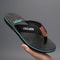 Mens Super Comfortable New Flip Flops Cool Classic Summer Slippers Fashionable Beach Shoes Perfect 1