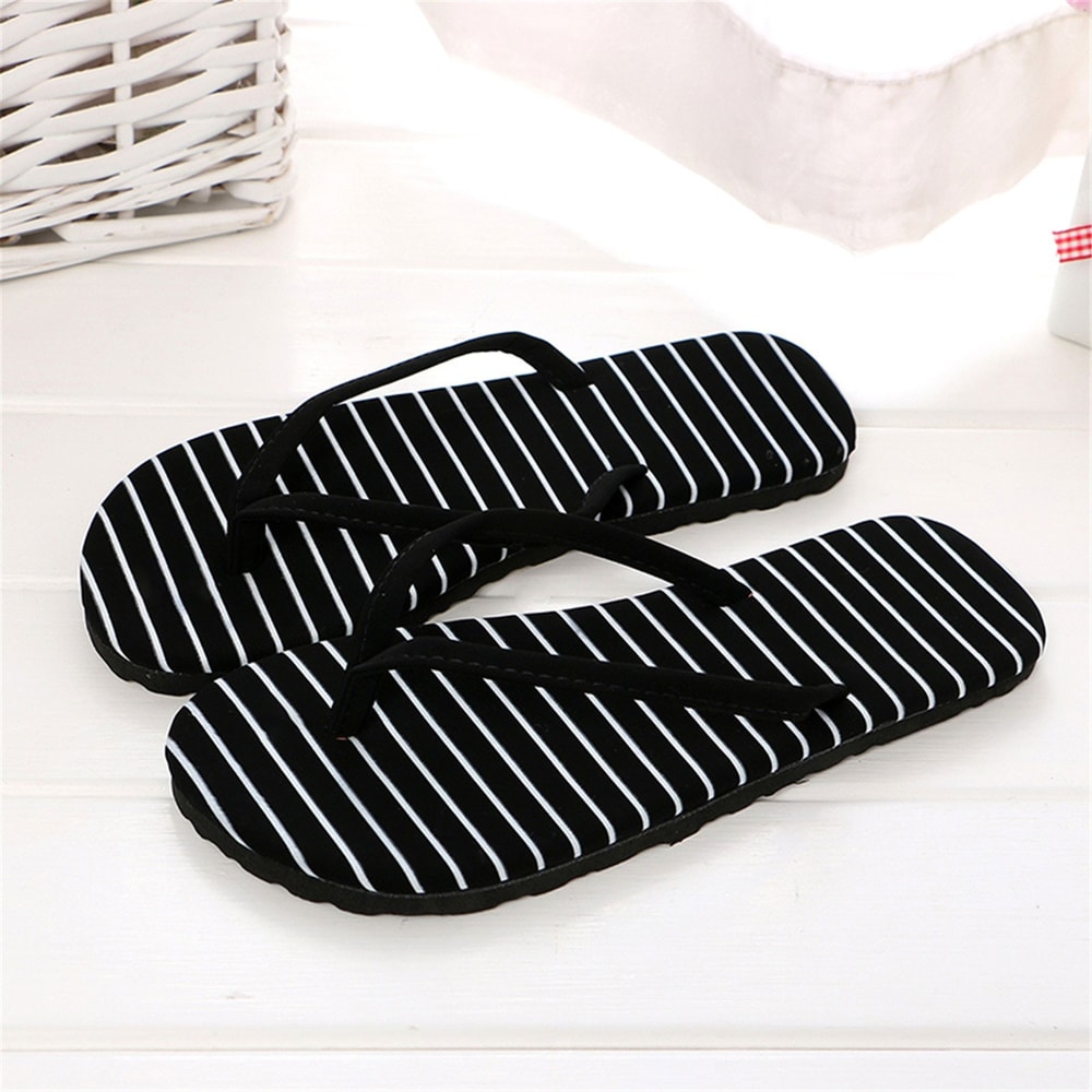 Casual Flip Flops for Women, Non-Slip, Outdoor Beach Shoes, Breathable Fashion Flat Shoes for Summer