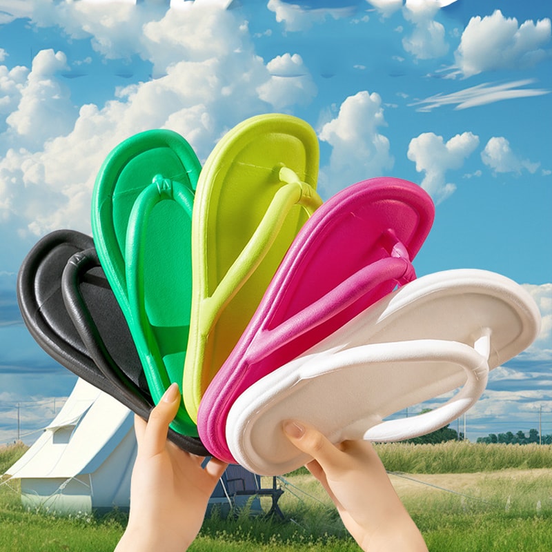 Summer Candy Colors Flip Flops Lightweight NonSlip Flat Slide Sandals For Men Women Beach Soft Bott 10