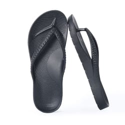 crestar orthopedic flip flops for men and women, arch support sandals, light beach slippers for plantar fasciitis relief
