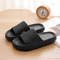 Women Summer NonSlip Beach Flip Flops Eva Soft Sole Pillow Slides Thick Platform Cloud Slippers Ind 4