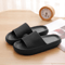 Women Summer NonSlip Beach Flip Flops Eva Soft Sole Pillow Slides Thick Platform Cloud Slippers Ind 4
