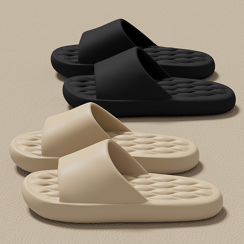 NonSlip Summer Home Slippers For Women And Men EVA Bathroom Slides Lightweight Beach Sandals For Co 6