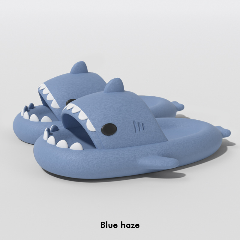 Women Summer Cute Shark Slippers Nonslip EVA Flip Flops Outdoor Slides For Men Girls Boys Beach Sho 1