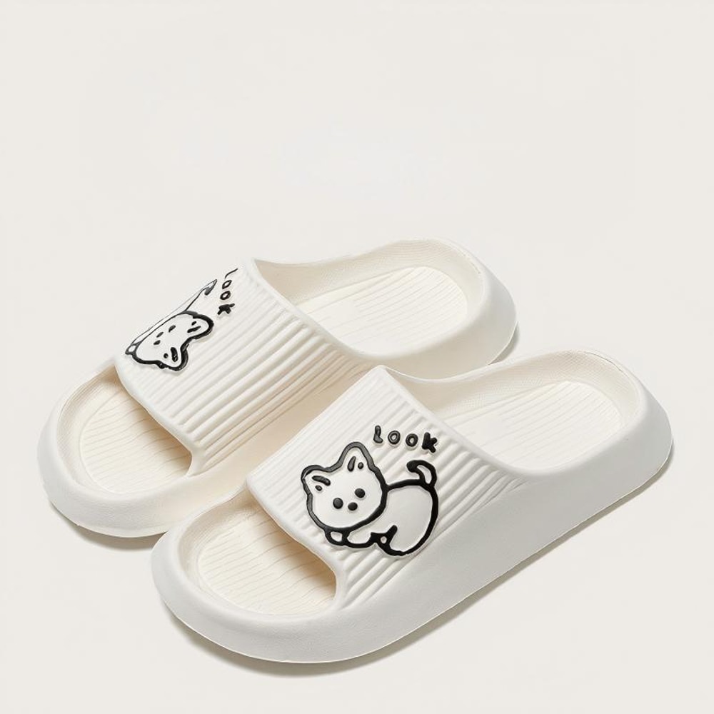 NonSlip Womens Slippers ThickSoled Sandal Slippers Bathroom Bathing Summer Outer Wear 1