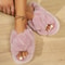 Sexy EVA Light Flip Flops Popular Cross Furry Slippers Female Fluffy Slides Autumn Winter Outdoor F 15