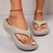 Summer Clip Toe Platform Thick Eva Flip Flops For Women Comfortable NonSlip Beach Sandals Soft Sole 0