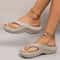 Summer Clip Toe Platform Thick Eva Flip Flops For Women Comfortable NonSlip Beach Sandals Soft Sole 4