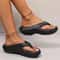 Summer Clip Toe Platform Thick Eva Flip Flops For Women Comfortable NonSlip Beach Sandals Soft Sole 8