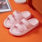 Women Summer NonSlip Beach Flip Flops Fashion Buckle Thick Platform Slippers Eva Cloud Slides 1
