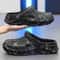Mens Clogs Sandals Men Summer Slippers Hollow Breathable Flip Flops Fashion Beach Shoes With Thick 0