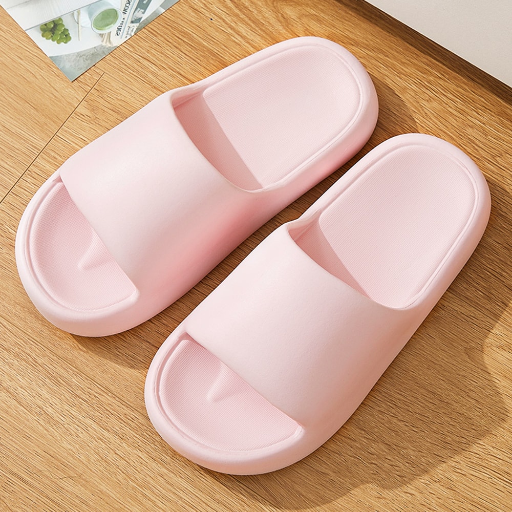 Women Lightweight Platform Slippers, Non-Slip Beach Flip Flops, Comfortable Indoor Slides, Super Soft Shower Shoes