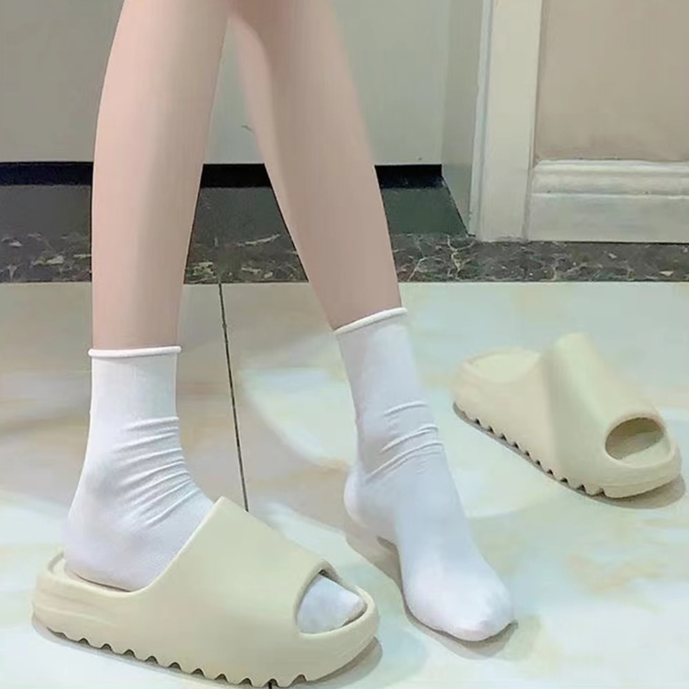 Unisex Indoor Brand Womens Slippers Platform Outdoor Beach Sandals Male Flipflops Couple Slippers F 6