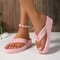 Womens Ultra Light Flip Flops Slides Soft Sandals For Beach Pool Vacation QuickDry Indoor Outdoor 2