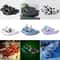 Men Luminous Christmas Shark Slippers Pirate Milk Cow Sandals Nonslip EVA Flip Flops Adult Bathroom 0