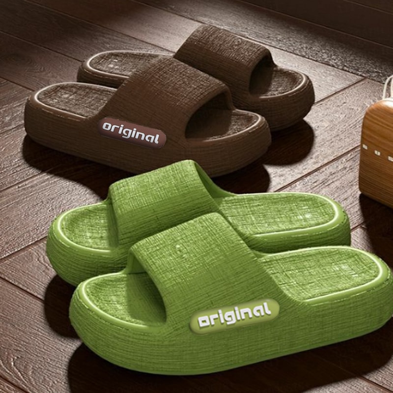 Womens Thick Platform EVA Slippers NonSlip Beach Flip Flops Summer Outdoor Comfort Soft Sole Indoor 3