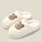 Cute Bear Cotton Slippers For Women Nonslip Slides Plush Warm Winter Indoor Sandals Home Flip Flops 1