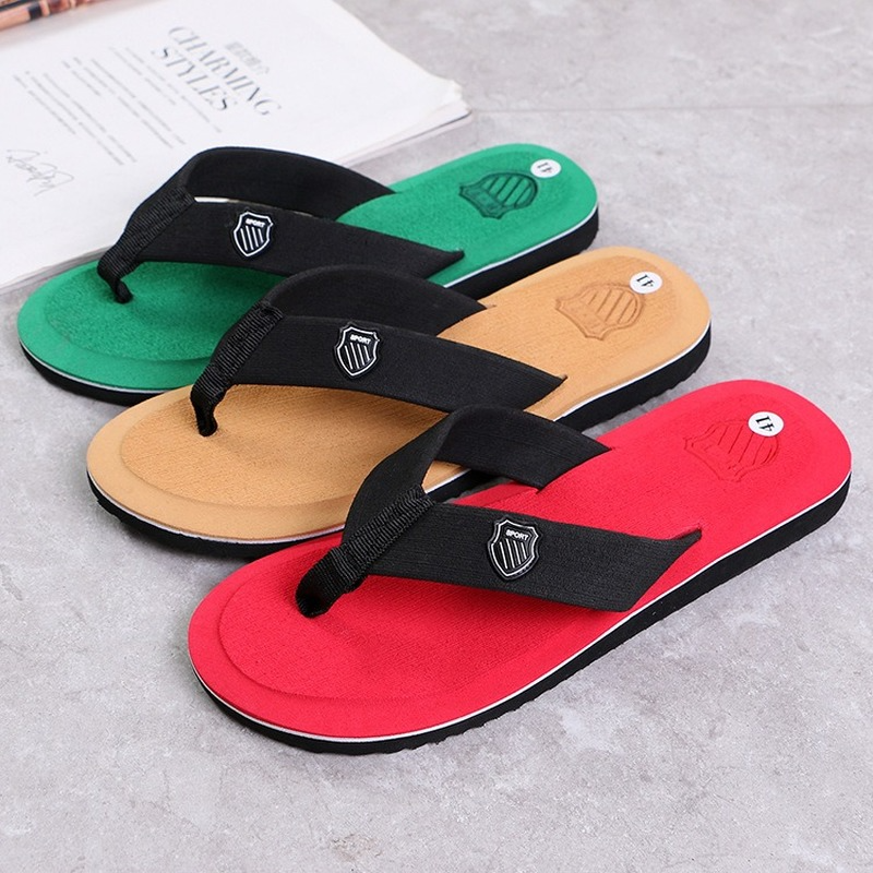 Mens Slippers Hot Sale Men Flip Flops Beach Sandals Nonslip Fashion Hombre Casual House Slippers Hi 7