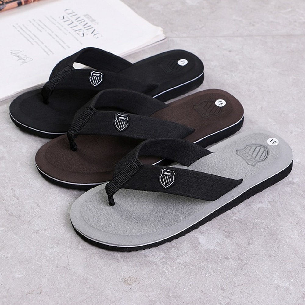 Mens Slippers Hot Sale Men Flip Flops Beach Sandals Nonslip Fashion Hombre Casual House Slippers Hi 8