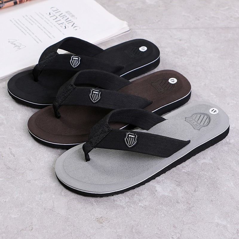 Mens Slippers Hot Sale Men Flip Flops Beach Sandals Nonslip Fashion Hombre Casual House Slippers Hi 8