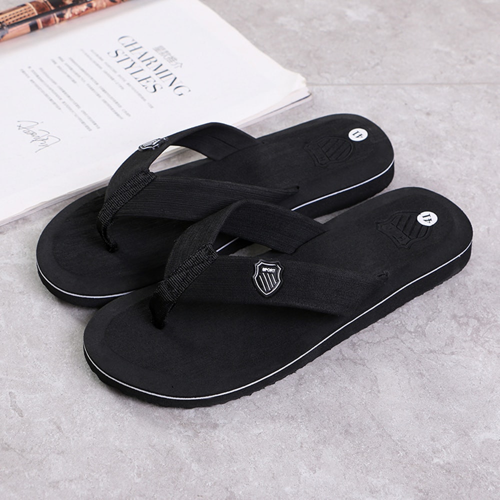 Mens Slippers Hot Sale Men Flip Flops Beach Sandals Nonslip Fashion Hombre Casual House Slippers Hi 1