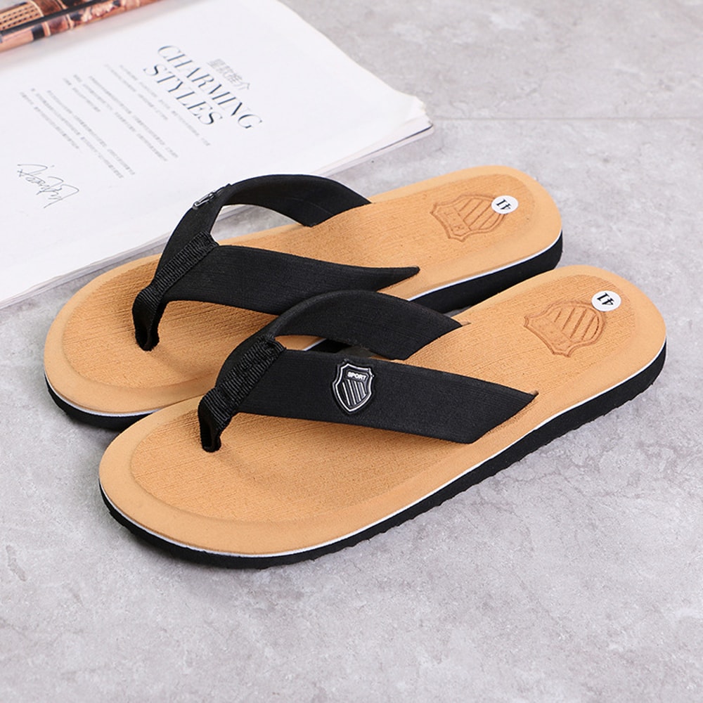 Mens Slippers Hot Sale Men Flip Flops Beach Sandals Nonslip Fashion Hombre Casual House Slippers Hi 2